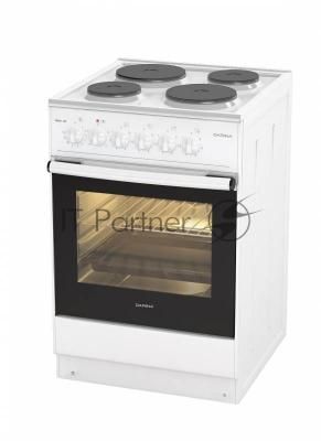 Плита электрическая Darina 1B EM 341 406 W белый/черный, конфорок 4 шт, духовка 50 л, 50 см x 85 см x 56 см