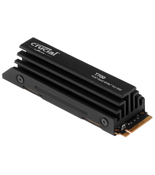 Накопитель SSD Crucial T700 2Tb PCIe Gen5 NVMe M.2 SSD with heatsink CT2000T700SSD5
