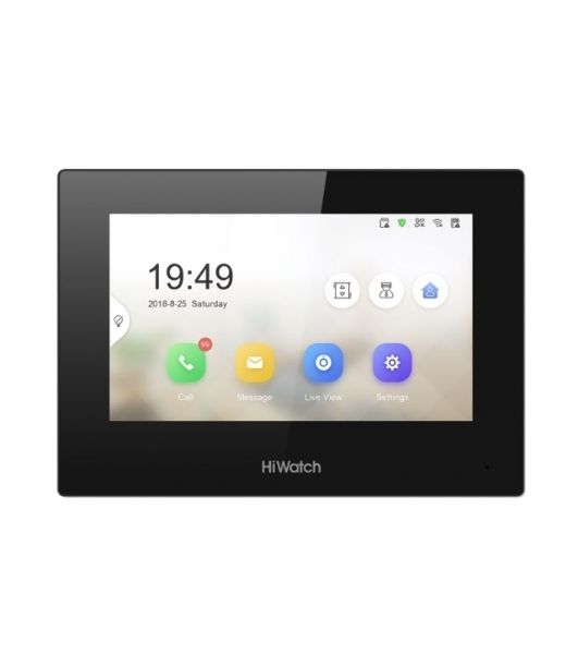Видеодомофон HiWatch Pro VDP-H3212WB черный