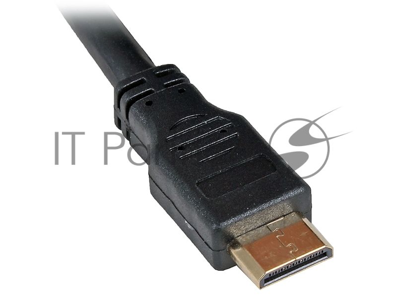 Кабель Cablexpert HDMI-mini HDMI CC-HDMI4C-6, 19M/19M, v2.0, медь, позол.разъемы, экран, 1.8м, черный, пакет