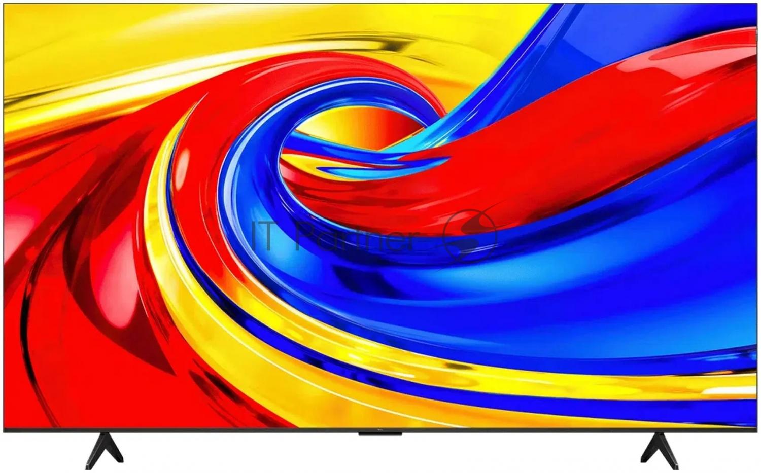 Телевизор TCL 75" 75P7L черный QLED UHD 60Hz Smart TV Google TV 2GB/16GB
