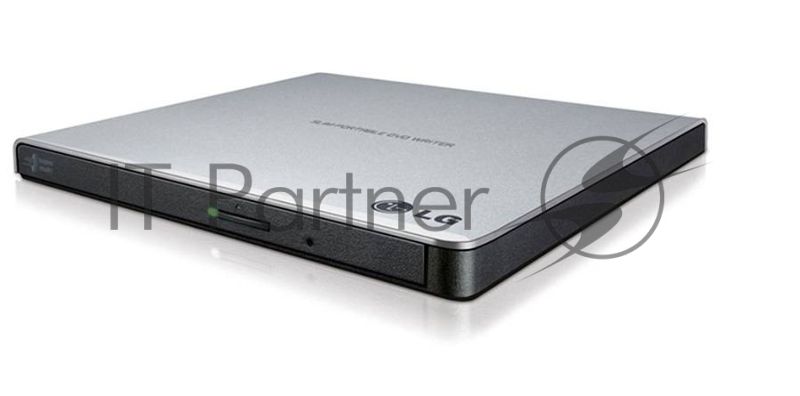 Оптический привод DVD-RW LG GP57ES40 серебристый USB внешний