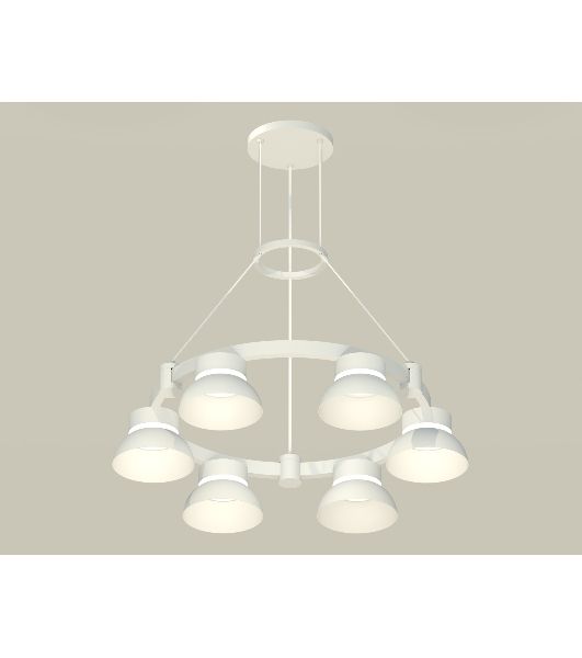 Светильник Ambrella light XR92031001/6 SWH/FR белый песок/белый матовый GX53 (A9203, C9231, N8140)