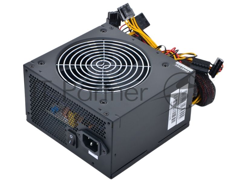 Блок питания Chieftec RTL GPS-600A8, 600Вт, 80 PLUS, 120мм, черный