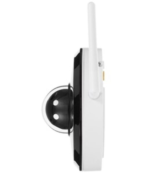 Уличная мини-купольная PTZ IP-видеокамера DAHUA DH-SD1A404DB-GNY с ИИ 4Мп, 1/2.8” CMOS, моторизованный объектив 2.8~12мм (4x), видеоаналитика, ИК 20м, IP66, IK08, корпус: металл