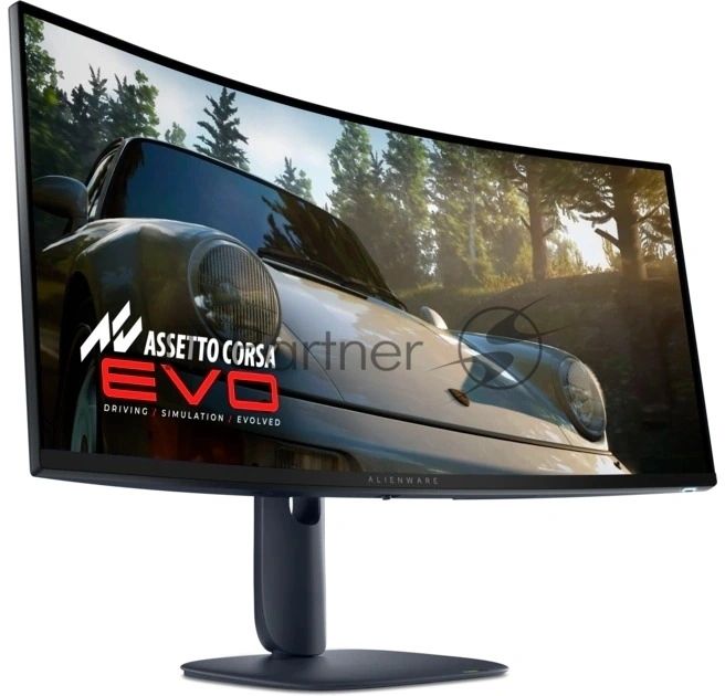 Монитор 34" Dell Alienware AW3425DWM VA 3440x1440, 180 Гц, 1 мс, 21:9, 400 кд/м², изогнутый, 2xHDMI, DisplayPort, HDR, FreeSync Premium, Low Blue Light, черный
