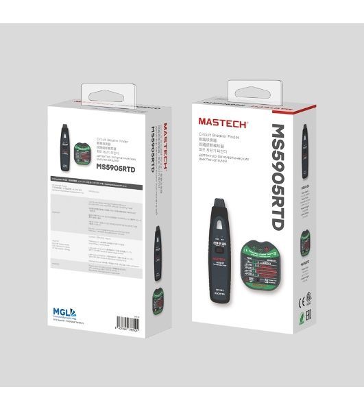 Тестер розеток, детектор автоматов MS5905RTD MASTECH