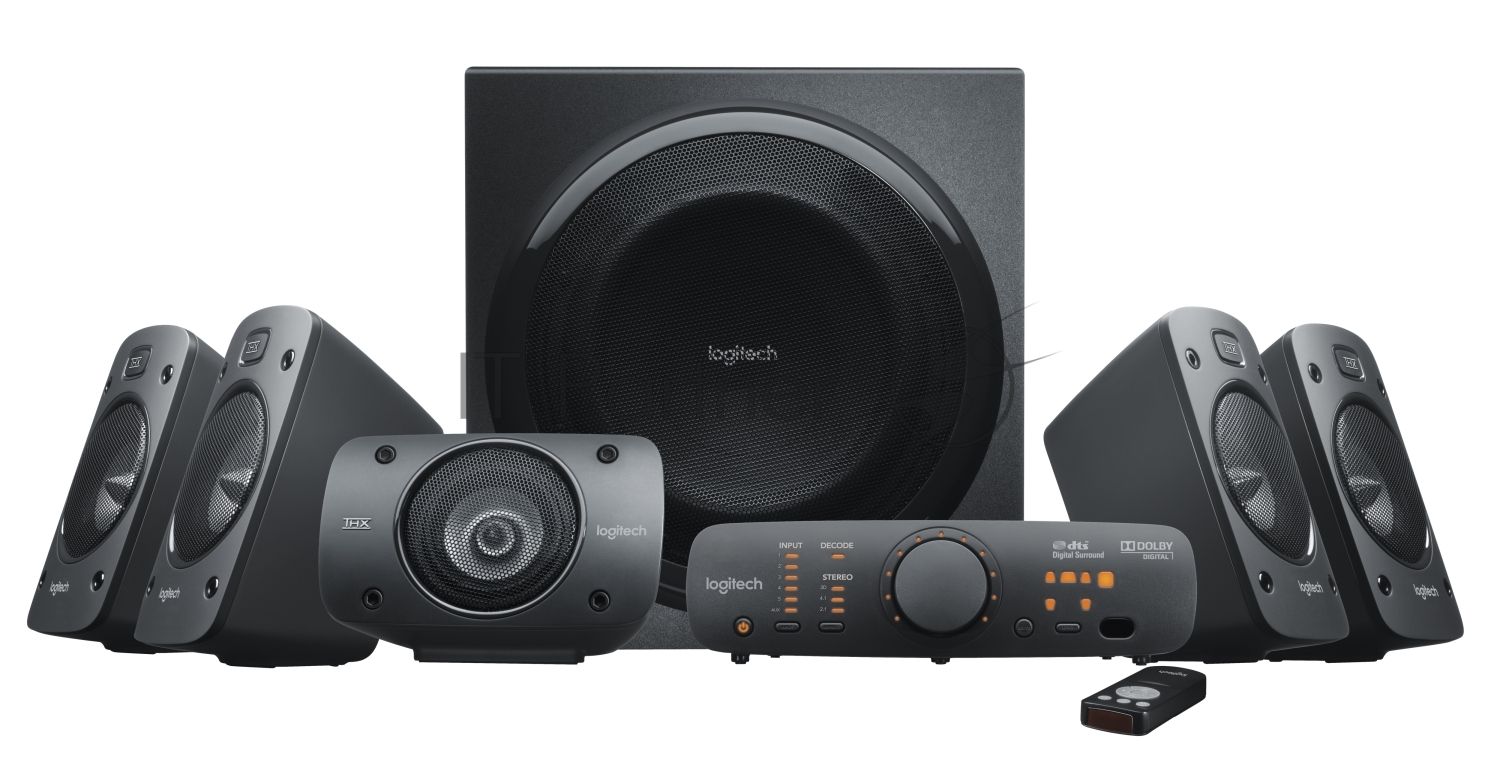 Колонки Logitech Z906 5.1 черный 500Вт