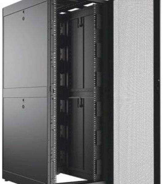 Шкаф телекоммуникационный C3 Solutions 42U 600x1200, черный, дверь перф.
