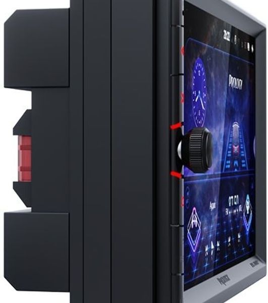 Автомагнитола Prology MPA-220 DSP, 2 DIN, 7", Android 10, Bluetooth, USB Type-A, AUX, GPS, 4G, пульт ДУ