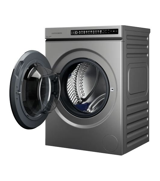 Стиральная машина Kuppersberg WM 561 GR серый, загрузка фронтальная 10.5 кг, 1200 об/мин, класс A++