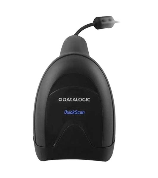 Сканер штрих-кода ручной Datalogic QuickScan QD2590, Kit, 2D Mpixel Imager, 30 скан/сек, USB, черный