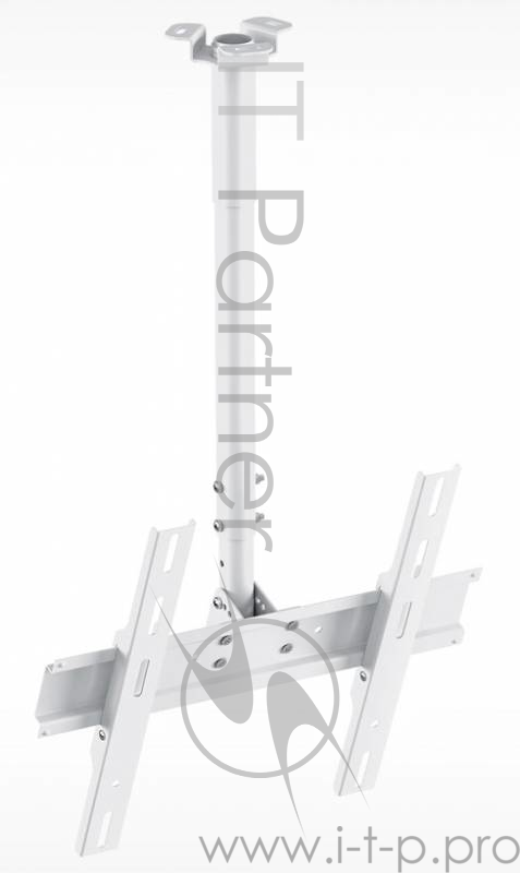 Кронштейн для телевизора Holder PR-101-W белый 32"-65" макс.60кг потолочный фиксированный
