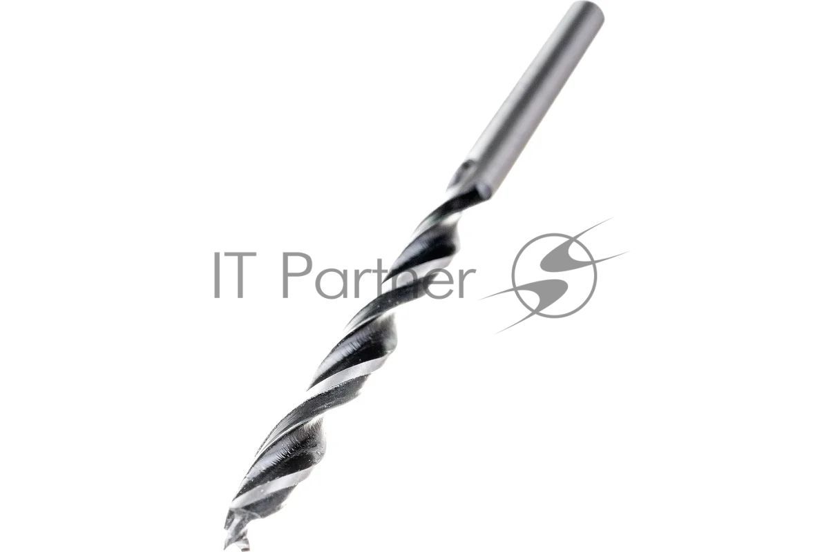 Сверло спиральное по дереву, М-образная заточка, сталь 45, URAGAN 29419-085-05, d=5 x 85мм [29419-085-05]