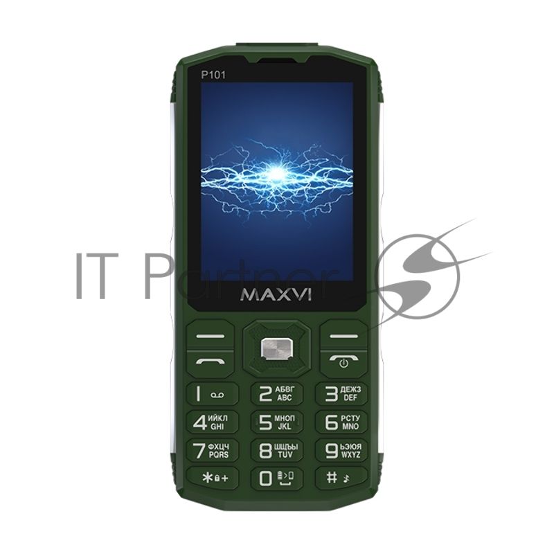 Мобильный телефон Maxvi P101 зеленый