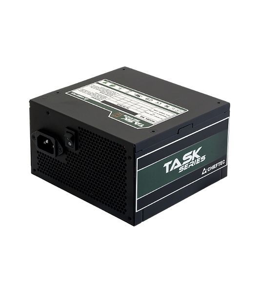Блок питания Chieftec Task TPS-600S, 600Вт, 80 PLUS Bronze, 120мм, черный