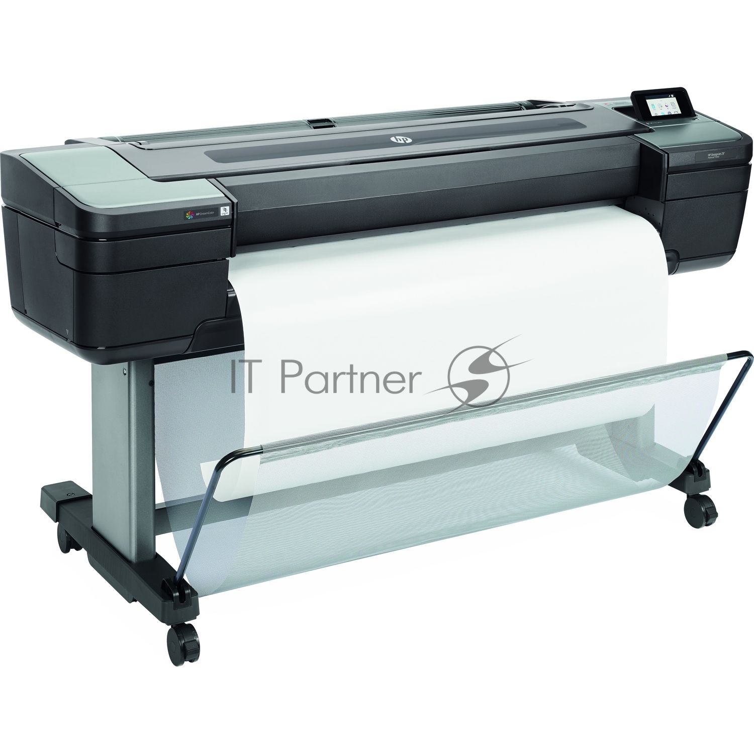 Плоттер HP DesignJet Z9+ PS Printer (44",9 colors, pigment ink, 2400x1200dpi,128 Gb(virtual),500 Gb HDD, GigEth/host USB type-A,stand,single sheet and roll feed,autocutter, PS, 1y warr)