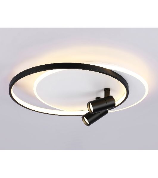 Светильник Ambrella light FL51392/1+2 WH/BK белый/черный 3000K-6400K 65W 560*480*120 (ПДУ РАДИО 2.4G)