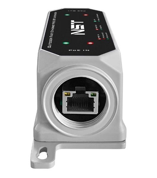 Уличный Ultra PoE удлинитель Fast Ethernet до 250м на 1 порт. Порты Ethernet: Вход - 1x10/100Base-T RJ45; Выход - 1x10/100Base-T RJ45. Порты PoE: Вход - 1xIEEE 802.3af/at/bt/Passive POE (до 120W); Выход - 1xIEEE 802.3af/at/bt (до 90W). Автоматическое опре