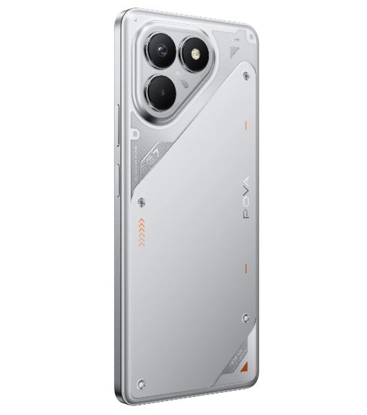 Смартфон Tecno POVA 7 Neo 8/128Gb, серебристый