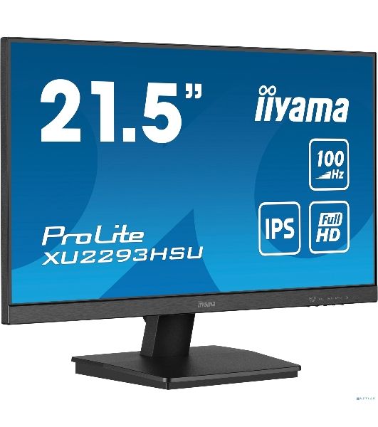 Монитор 23.8" Iiyama ProLite XU2493HSU-B7 IPS 1920x1080, 100 Гц, 1 мс, 16:9, 300 кд/м², HDMI 1.4, DP 1.2, 3.5 Jack, USB Hub (2x USB 2.0), динамики (2x2 Вт), Adaptive-Sync, черный