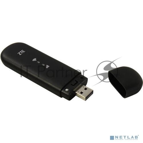 Модем 2G/3G/4G ZTE MF79RU USB Wi-Fi Firewall +Router внешний черный