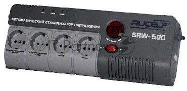 Стабилизатор напряжения Rucelf SRW-500-D 0.5кВА однофазный белый