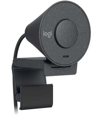 Веб-камера Logitech Brio 300 1920x1080, 30 кадр/с, USB Type-C, микрофон (шумоподавление), автоматическая фокусировка, автоосвещение, универсальное крепление
