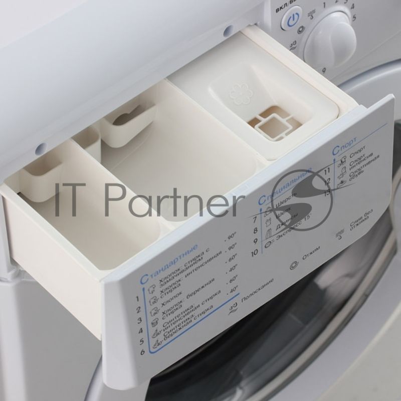 Стиральная машина Indesit IWSC 6105 белый, загрузка фронтальная 6 кг, 1000 об/мин., класс: А