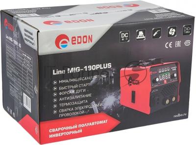 Сварочный полуавтомат Edon Line MIG-190PLUS инвертор MIG-MAG/FCAW, ММА
