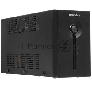 Источник бесперебойного питания Crown CMU-SP650COMBO/650 ВА/390 Вт/2 х CEE 7 (евророзетка), 3 x IEC 320 C13 (компьютерная)