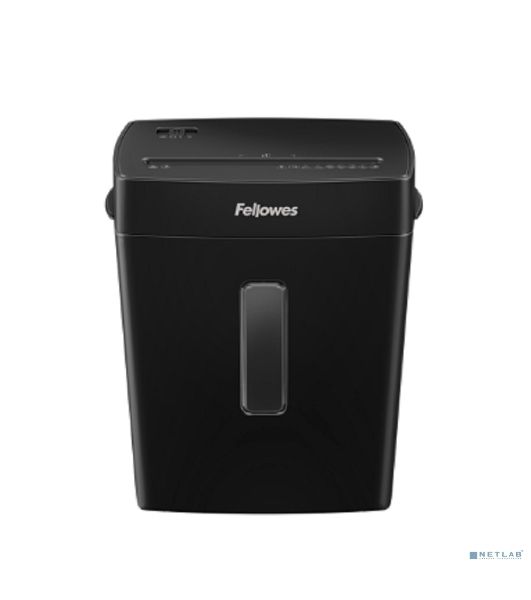 Шредер Fellowes PowerShred Р-42С черный (секр.P-4) фрагменты 8лист. 15лтр. скрепки скобы пл.карты