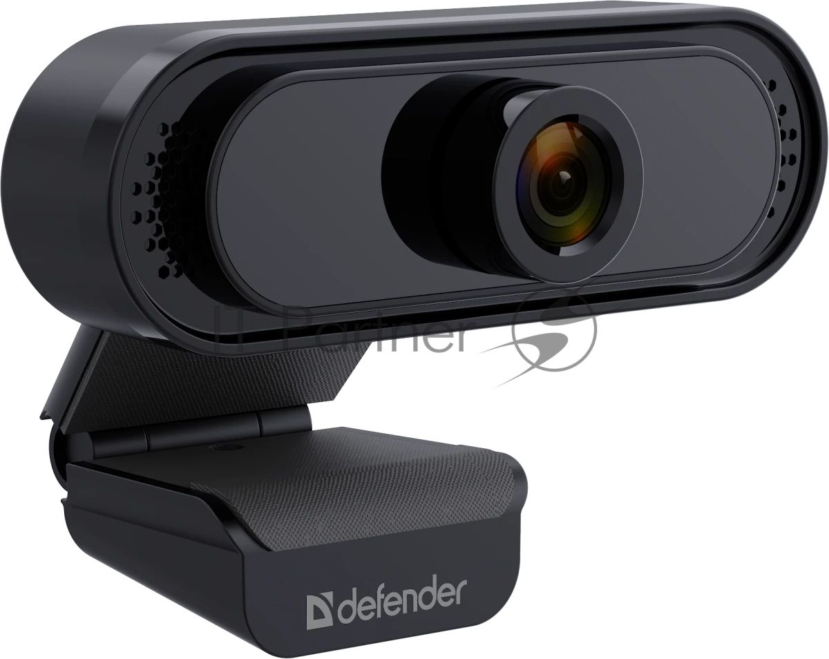 Веб-камера Defender G-lens 2581 1920x1080, 30 кадр/с, USB, микрофон, автофокус, крепление на мониторе