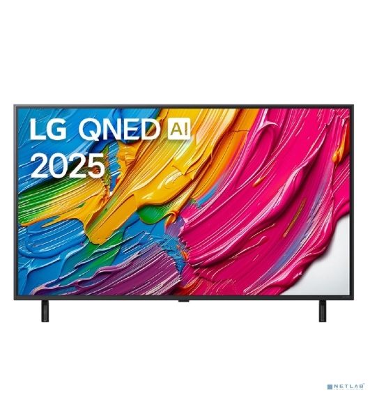 Телевизор LG 43" 43QNED80A6A черный Edge LED 4K UHD 60Hz Smart TV WebOS 2GB/8GB