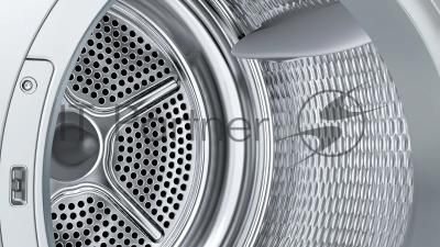 Сушильная машина Bosch WQG1420AME белый, 9 кг, сушка - конденсационная, программ - 15, 59.8 x 84.2 x 64.8 см