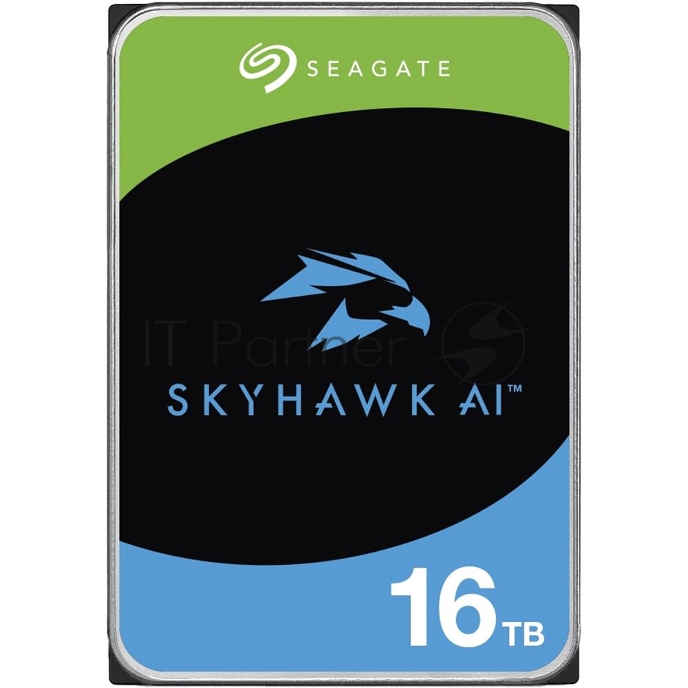 Жесткий диск HDD Seagate SkyHawk AI 16Tb 7200rpm SATA 512Mb 3.5"