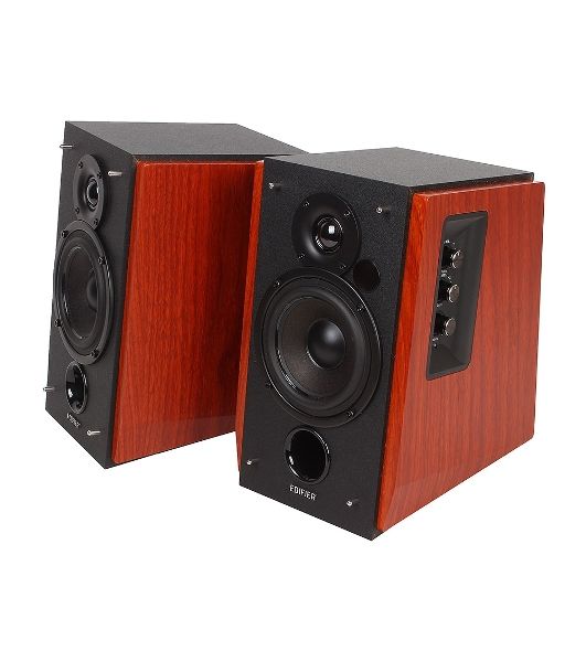 Колонки Edifier R1700 ВТ 2.0 Активные, 2 x 33W RMS, 85 дБА, дерево, беспроводной пульт ДУ