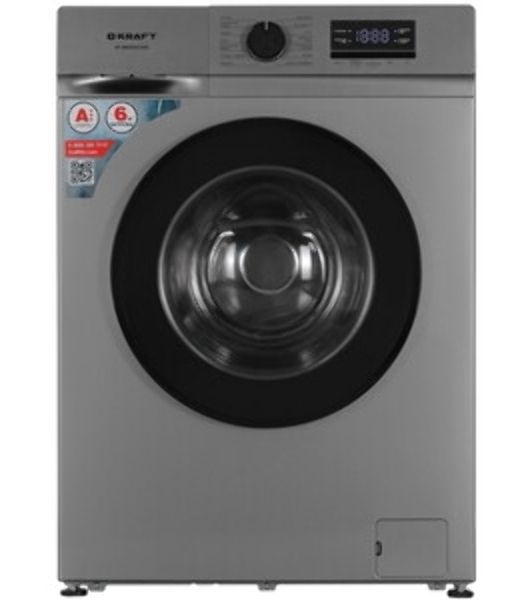 Стиральная машина KRAFT KF-MBDS6109G серый, загрузка фронтальная 6 кг, 1000 об/мин, класс: А+++