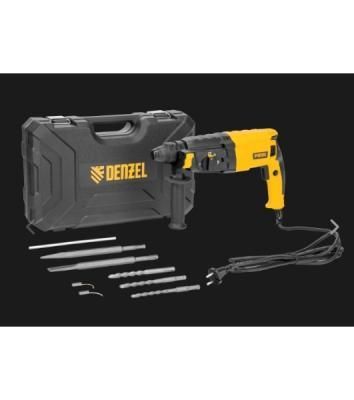 Перфоратор Denzel RHB-750-24, SDS-plus, 750 Вт, 2,7 Дж, от сети