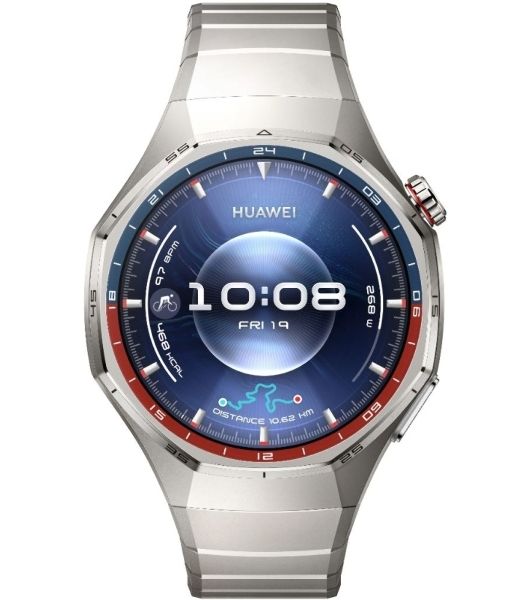 Умные часы HUAWEI Watch GT 6 Pro ATM-B29, 1.47" AMOLED, Wi‑Fi, Bluetooth, NFC, 5 ATM/IP69, титан