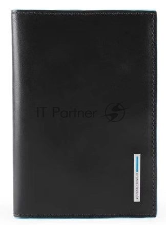 Обложка для документов Piquadro Blue Square PP5256B2/N. черный, натур.кожа