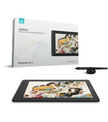 Графический планшет Сенсорный монитор Huion KAMVAS 16 (2021) Black
