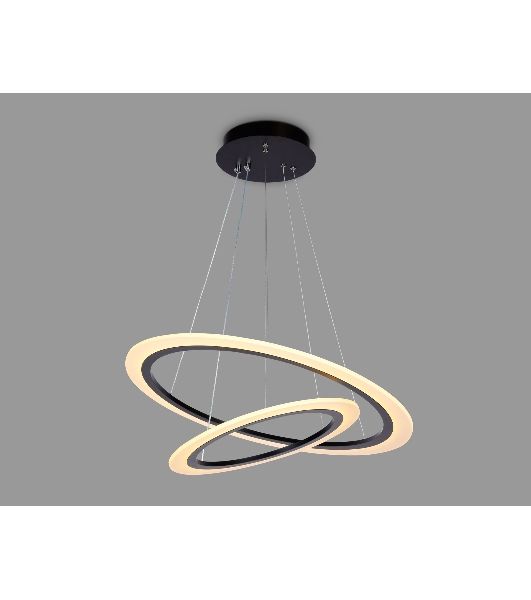 Светильник Ambrella light FA4357/2 BK черный 78W 3000K/4200K/6400K D580*670 (ПДУ РАДИО 2.4G)