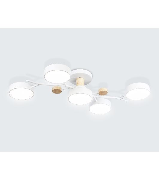 Светильник Ambrella light FL4834/5 WH белый 3000K-6400K 70W 830*400*160 (ПДУ ИК)