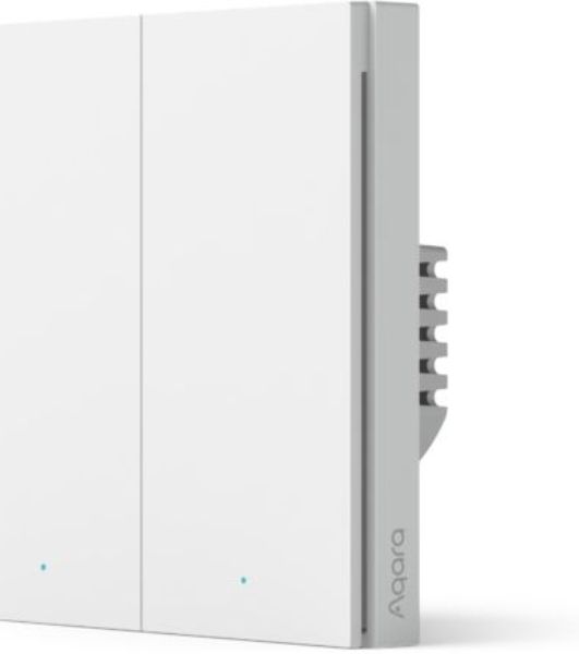 Выключатель умный двухклавишный Aqara Smart Wall Switch H1 (WS-EUK02)