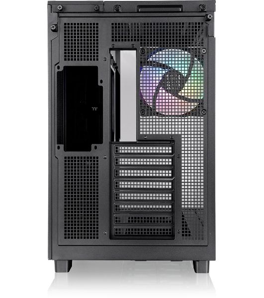 Компьютерный корпус Thermaltake View 380 XL TG ARGB черный без БП E-ATX 2x120мм 2xUSB3.0 audio bott PSU