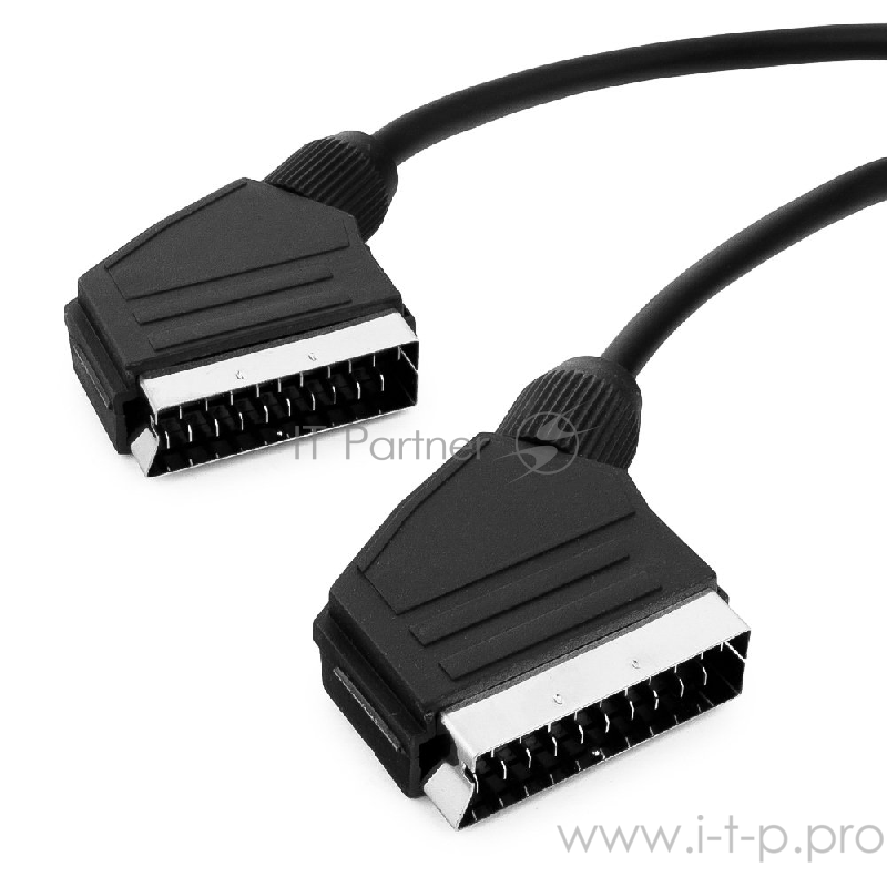 Кабель аудио/видео Gembird CCV-518, SCART/SCART, 21pin, 3м