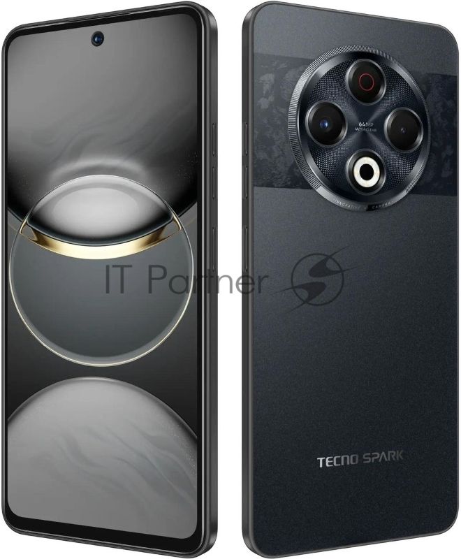 Смартфон Tecno SPARK 30, 8/256Gb, черный