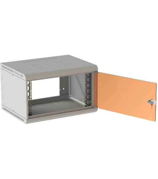 Шкаф коммутационный Suprlan (05-1506) настенный 15U 600x600 мм пер. дв. стекл направл. под закл. гайки 70 кг RAL 7035 535 мм 29.7 кг 750 мм