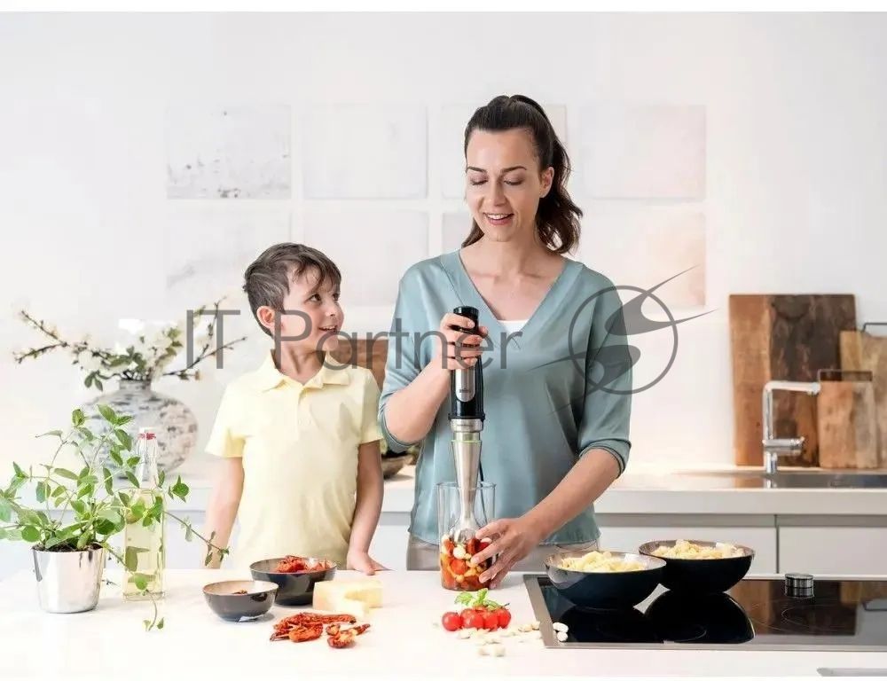 Блендер погружной Braun MQ7087X 850 Вт, черный/серебристый